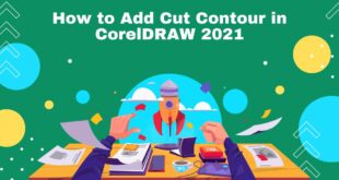 How to Add Cut Contour in CorelDRAW 2021